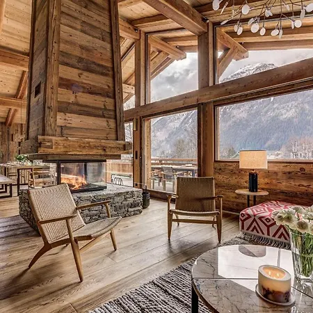 فيلة Modernes Luxus-chalet^leigh
